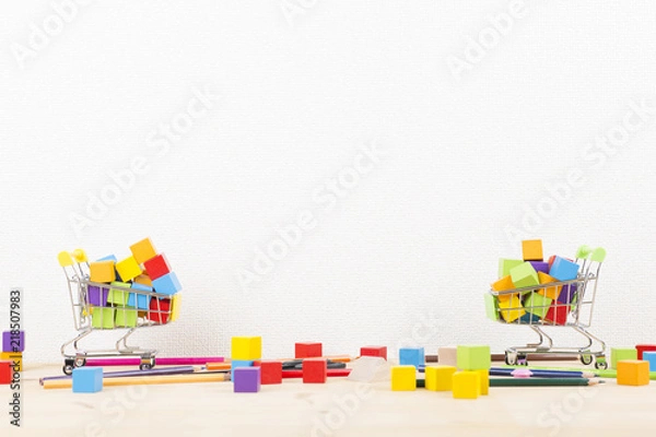 Obraz 溢れる商品