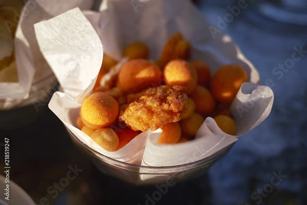 Obraz Assorted chips and nuts