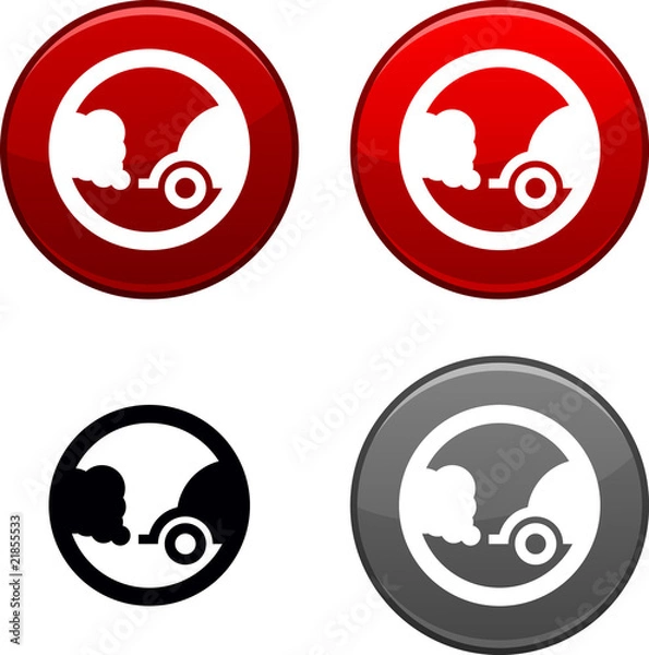Obraz Ecology button.