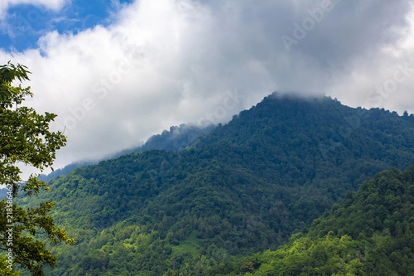 Fototapeta Mountain View in Georgia