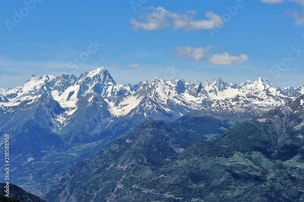 Obraz Grandes Jorasses