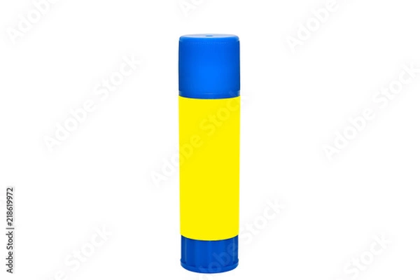 Obraz Glue stick  isolated on white background