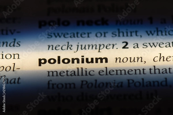 Obraz polonium