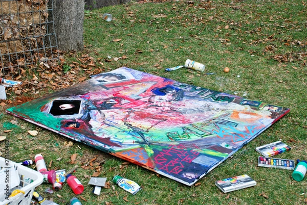 Obraz Gemälde im Garten