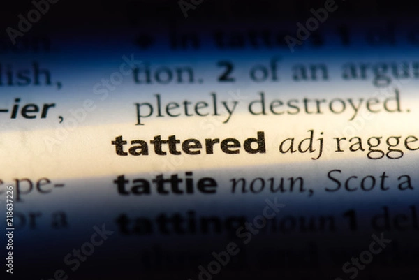 Obraz tattered
