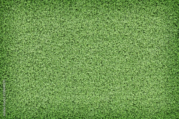 Fototapeta Green artificial grass texture background