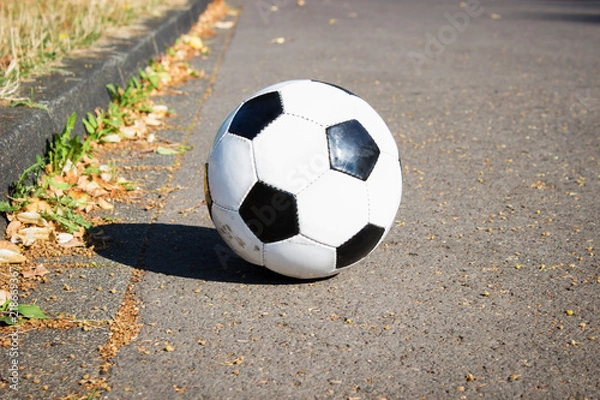 Obraz Fußball Straße