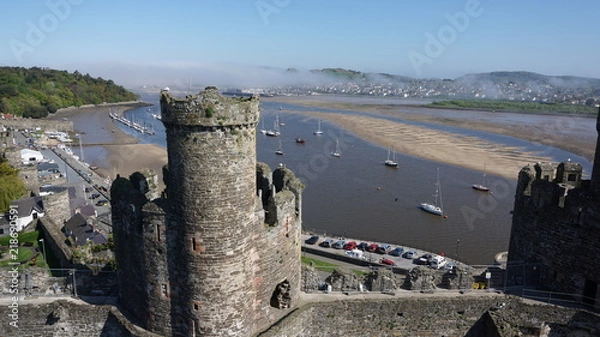 Obraz Conwy Castle, Wales