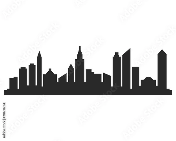 Obraz Modern City skyline