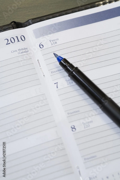 Obraz Organizer and pen.