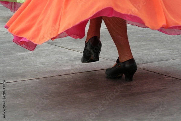 Fototapeta pied danseuse