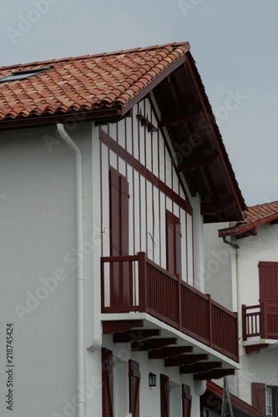 Fototapeta maison basque