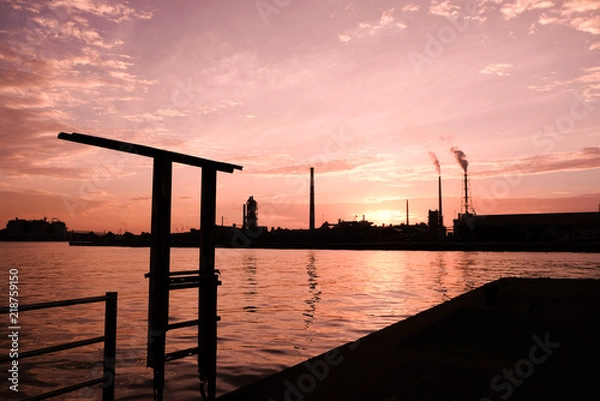 Fototapeta 工場風景