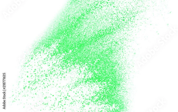 Fototapeta Grüner Farbklecks