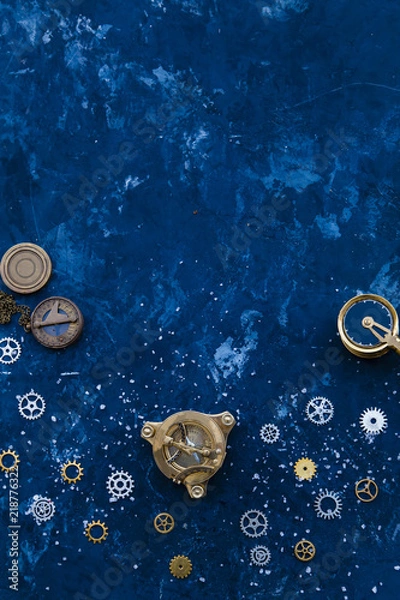 Obraz Background for menu with decorations