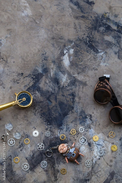 Obraz Background for menu with decorations