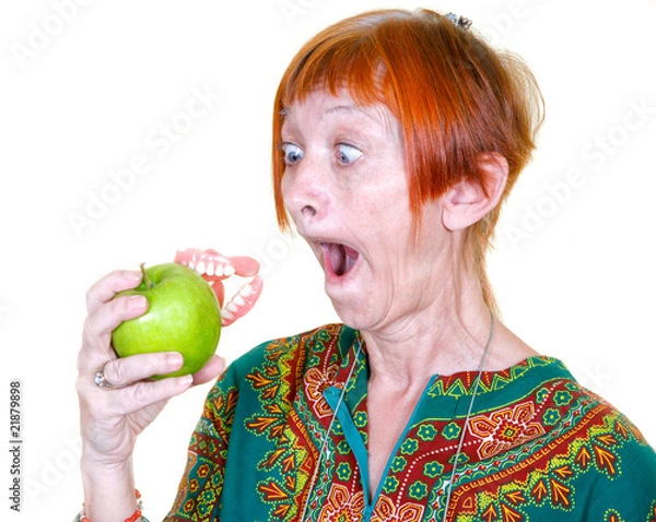 Obraz don't lose your false teeth