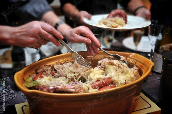 Obraz kapusta kiszona