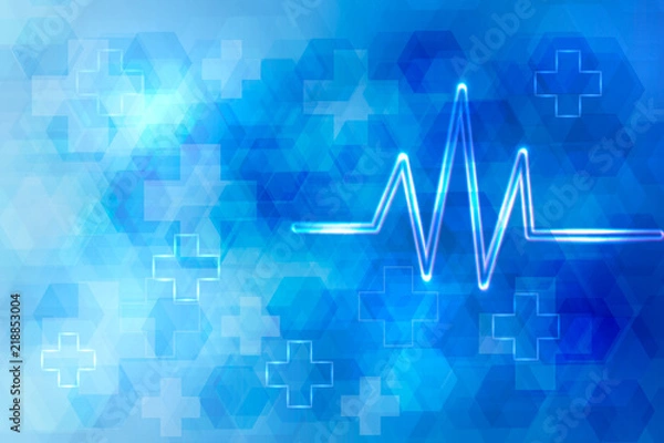 Fototapeta Abstract medical background. Vector