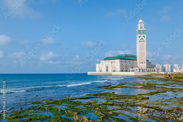 Fototapeta Mosquée Hassan II 2 Casablanca voyage mer
