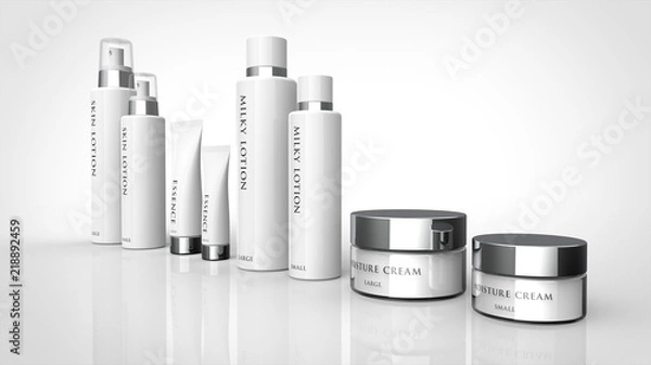 Obraz 基礎化粧品　大小セット　ロゴあり　パース