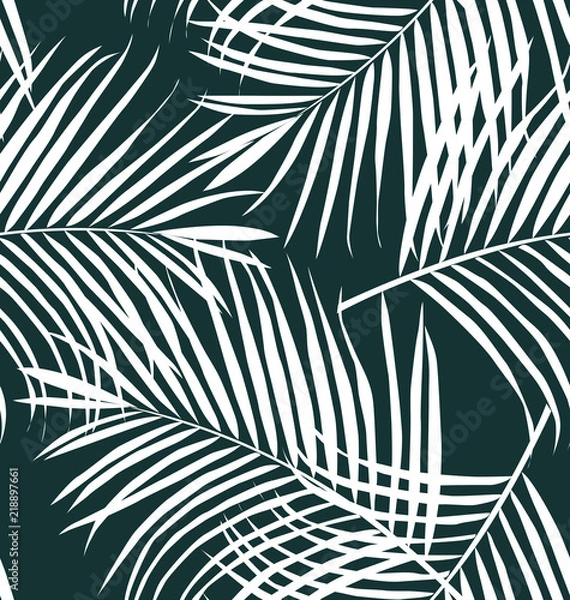 Fototapeta leaf seamless pattern4