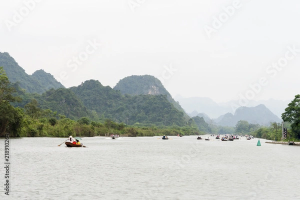 Obraz Perfume pagoda river