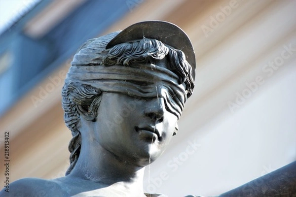 Fototapeta Justitia is the goddess of justice. Justitia is a personification of justice.