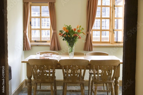 Obraz farmhouse dining room