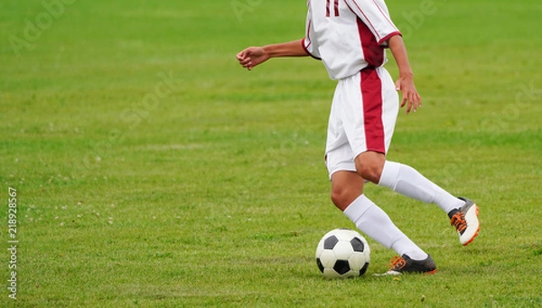 Fototapeta サッカー　フットボール