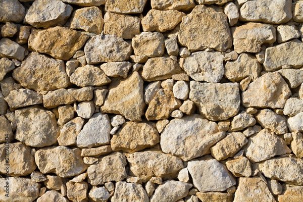 Fototapeta Stone wall texture background