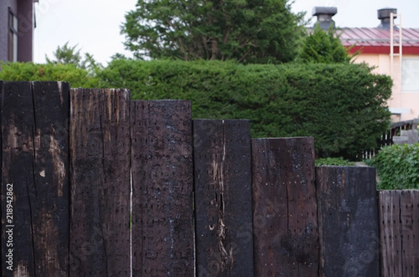 Fototapeta 枕木の活用