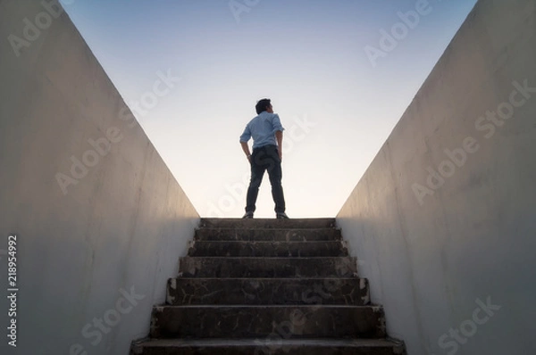 Fototapeta do sukcesu.