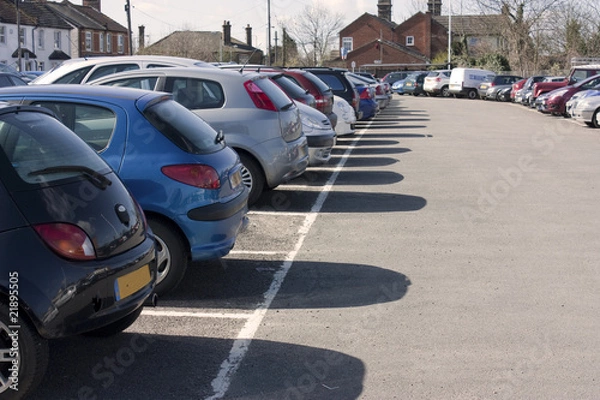 Obraz car park
