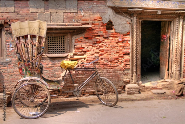 Obraz Ulice Katmandu (Nepal)