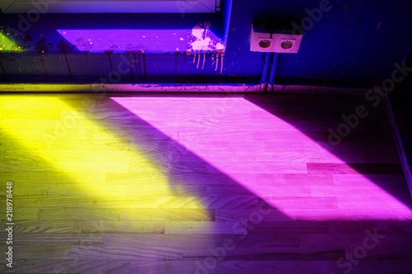 Obraz Yellow and pink