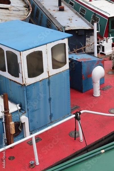 Obraz boat in the harbor