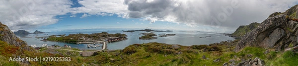 Fototapeta Lofoten Panoramaview #13