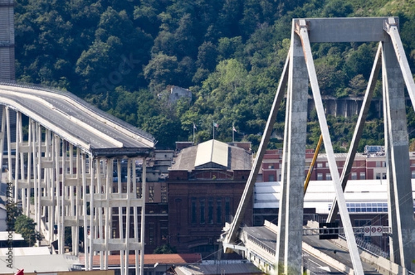 Obraz Crollo Ponte Morandi Genova