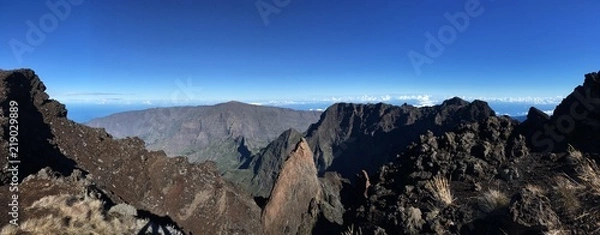 Obraz Piton des Neiges Grat