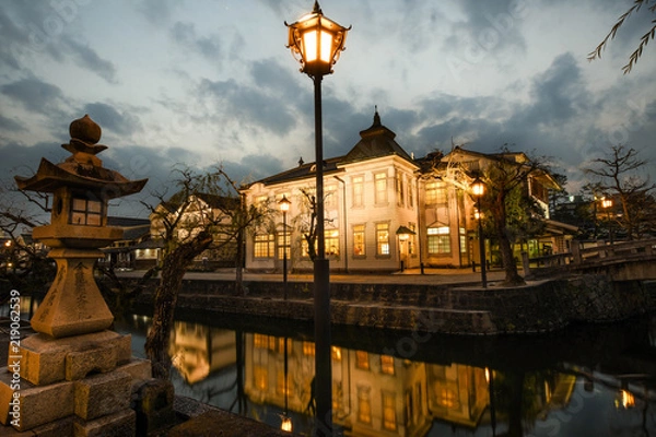 Obraz 岡山　倉敷　ブルーアワー