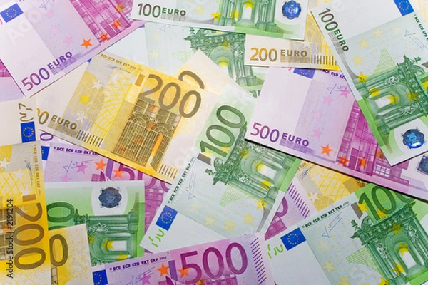 Fototapeta background from euro
