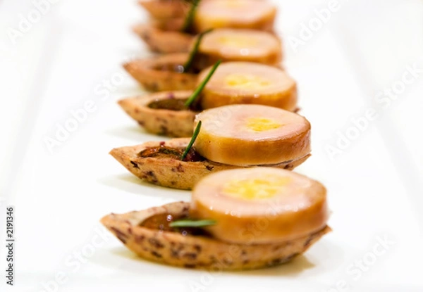 Obraz torched foie gras