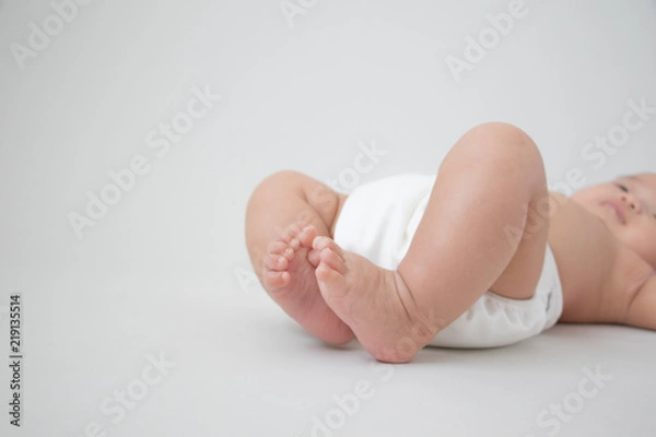 Fototapeta 赤ちゃんのあんよ
