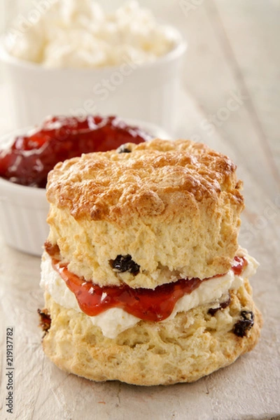 Obraz fresh baked scones