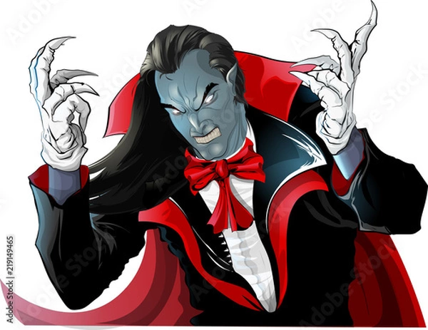 Obraz evil vampire picture