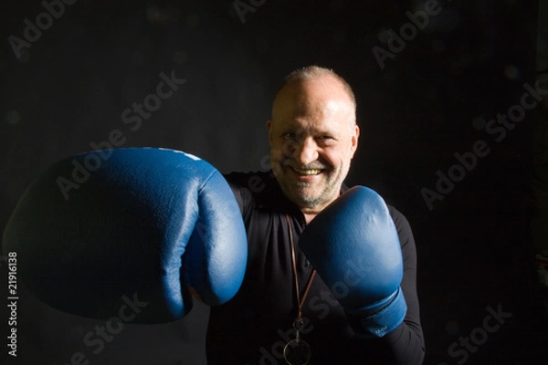 Obraz Älterer Boxer