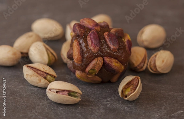 Obraz Energy Balls mit Nüssen