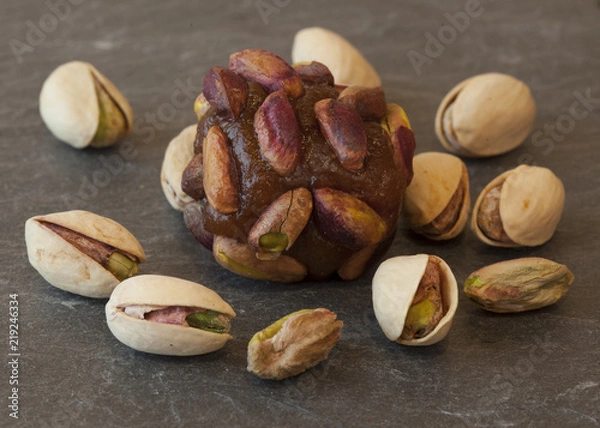 Obraz Energy Balls mit Nüssen