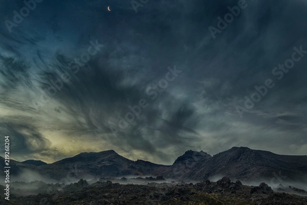 Fototapeta Evening over the National Park